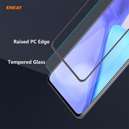 2 PCS ENKAY Hat-Prince Anti-drop Full Glue Tempered Glass Full Screen Film Anti-fall Protector, For OnePlus 9, For OnePlus 9R