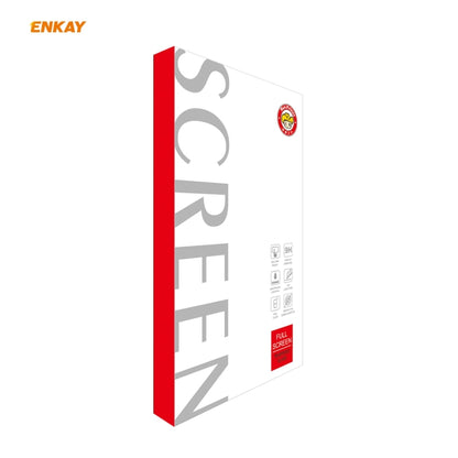 2 PCS ENKAY Hat-Prince Anti-drop Full Glue Tempered Glass Full Screen Film Anti-fall Protector, For OnePlus 9, For OnePlus 9R