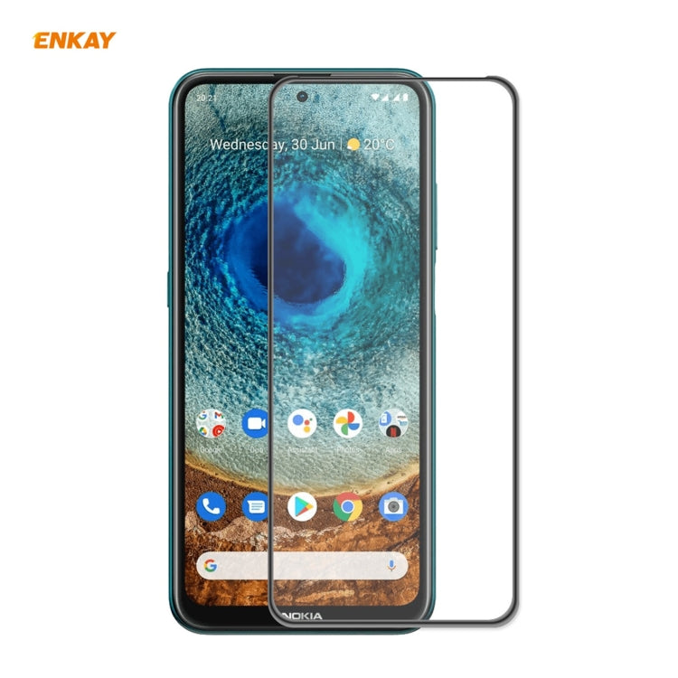 ENKAY Hat-Prince Anti-drop Full Glue Tempered Glass Full Screen Film Anti-fall Protector