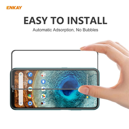 ENKAY Hat-Prince Anti-drop Full Glue Tempered Glass Full Screen Film Anti-fall Protector