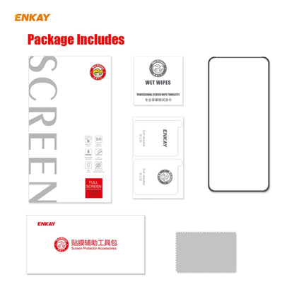 ENKAY Hat-Prince Anti-drop Full Glue Tempered Glass Full Screen Film Anti-fall Protector