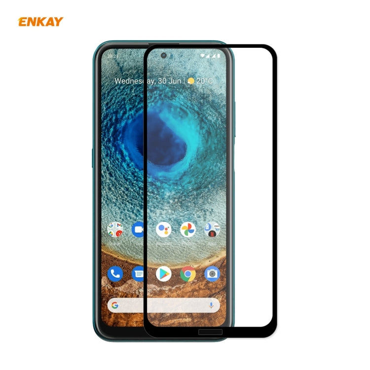 ENKAY Hat-Prince Full Glue 0.26mm 9H 2.5D Tempered Glass Full Coverage Film