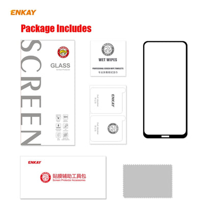 ENKAY Hat-Prince Full Glue 0.26mm 9H 2.5D Tempered Glass Full Coverage Film