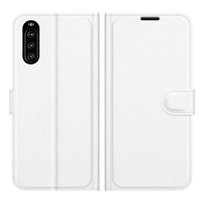 For Sony Xperia 10 III Litchi Texture Horizontal Flip Protective Case with Holder & Card Slots & Wallet