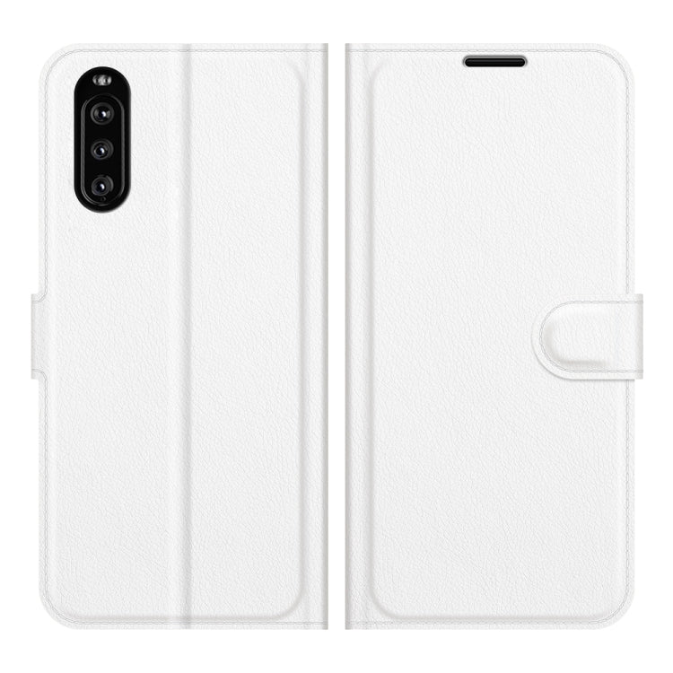 For Sony Xperia 10 III Litchi Texture Horizontal Flip Protective Case with Holder & Card Slots & Wallet, For Sony Xperia 10 III
