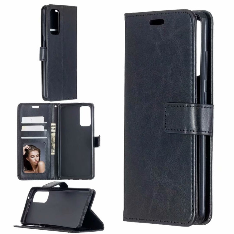 For Samsung Galaxy S21 Crazy Horse Texture Horizontal Flip Leather Case with Holder & Card Slots & Wallet & Photo Frame