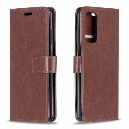 For Samsung Galaxy S21 Ultra Crazy Horse Texture Horizontal Flip Leather Case with Holder & Card Slots & Wallet & Photo Frame, For Galaxy S21 Ultra