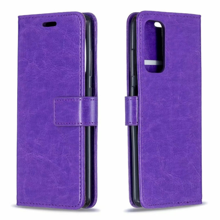 For Samsung Galaxy S21 Ultra Crazy Horse Texture Horizontal Flip Leather Case with Holder & Card Slots & Wallet & Photo Frame, For Galaxy S21 Ultra
