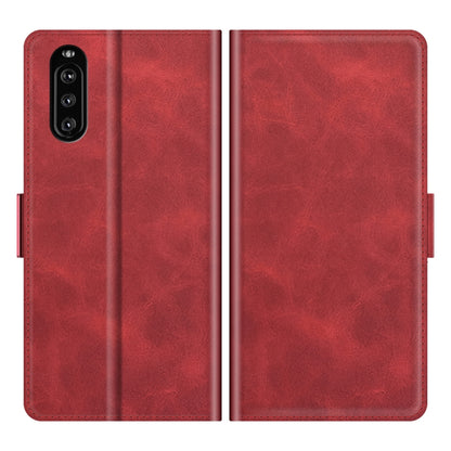 For Sony Xperia 10 III Dual-side Magnetic Buckle Horizontal Flip Leather Case with Holder & Card Slots & Wallet, For Sony Xperia 10 III