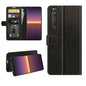 For Sony Xperia 1 III R64 Texture Single Horizontal Flip Protective Case with Holder & Card Slots & Wallet& Photo Frame