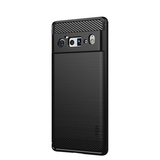 MOFI Gentleness Series Brushed Texture Carbon Fiber Soft TPU Case