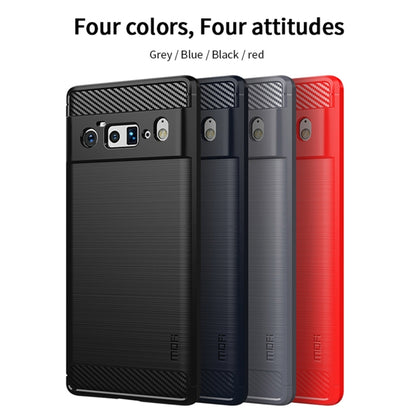 MOFI Gentleness Series Brushed Texture Carbon Fiber Soft TPU Case