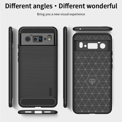 MOFI Gentleness Series Brushed Texture Carbon Fiber Soft TPU Case