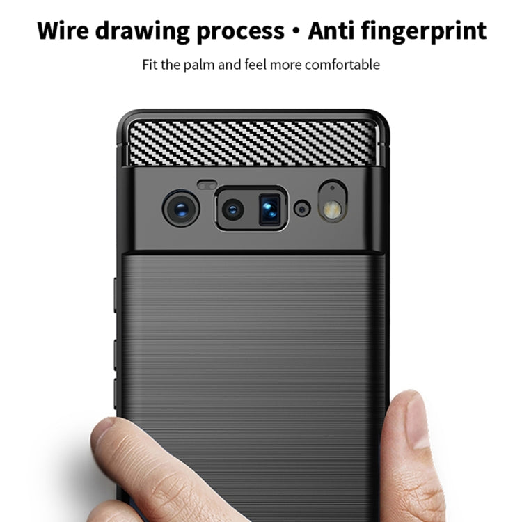 MOFI Gentleness Series Brushed Texture Carbon Fiber Soft TPU Case