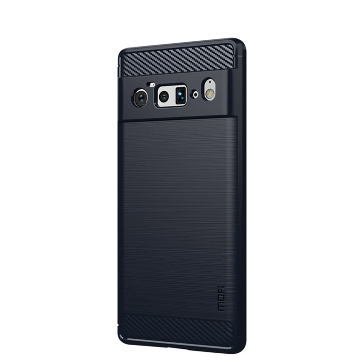 MOFI Gentleness Series Brushed Texture Carbon Fiber Soft TPU Case