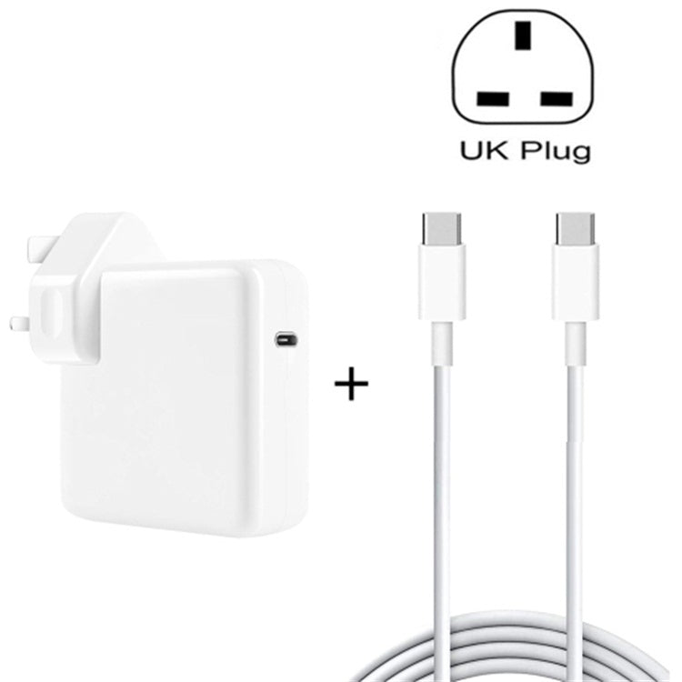 30W USB-C / Type-C Laptop Portable Power Adapter with 1.8m USB-C / Type-C to USB-C / Type-C Charging Cable,, 30W UK Plug, 30W AU Plug, 30W US Plug, 30W EU Plug