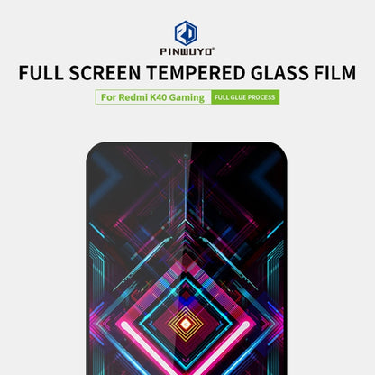 PINWUYO 9H 2.5D Full Screen Tempered Glass Film