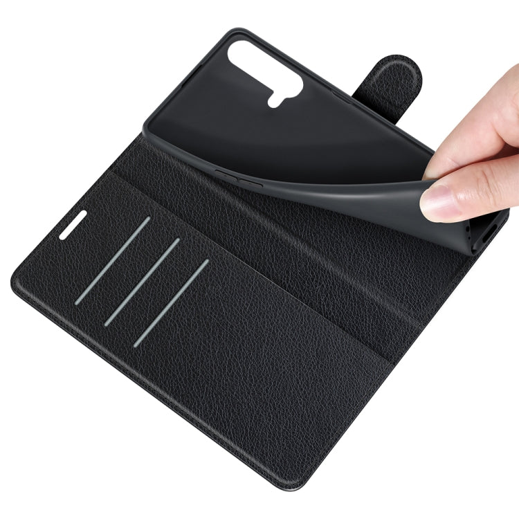 For OnePlus Nord CE 5G Litchi Texture Horizontal Flip Protective Case with Holder & Card Slots & Wallet