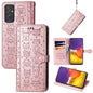 Cute Cat and Dog Embossed Horizontal Flip Leather Case with Holder & Card Slots & Wallet & Lanyard, For Gaxlay M32, For Galaxy  A82 5G, For Galaxy A22 4G, For Samsung Gaxlay M32