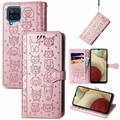 Cute Cat and Dog Embossed Horizontal Flip Leather Case with Holder & Card Slots & Wallet & Lanyard, Series 2