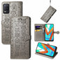 Cute Cat and Dog Embossed Horizontal Flip Leather Case with Holder & Card Slots & Wallet & Lanyard, For Samsung Galaxy A22 4G, For OPPO Realme V15 5G, For Samsung Galaxy A12, For OPPO Realme V13