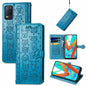 Cute Cat and Dog Embossed Horizontal Flip Leather Case with Holder & Card Slots & Wallet & Lanyard, For Samsung Galaxy A22 4G, For OPPO Realme V15 5G, For Samsung Galaxy A12, For OPPO Realme V13