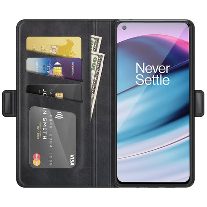 For OnePlus Nord CE 5G Dual-side Magnetic Buckle Horizontal Flip Leather Case with Holder & Card Slots & Wallet