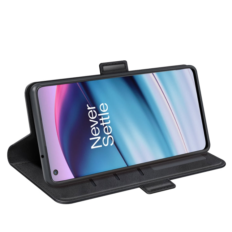 For OnePlus Nord CE 5G Dual-side Magnetic Buckle Horizontal Flip Leather Case with Holder & Card Slots & Wallet