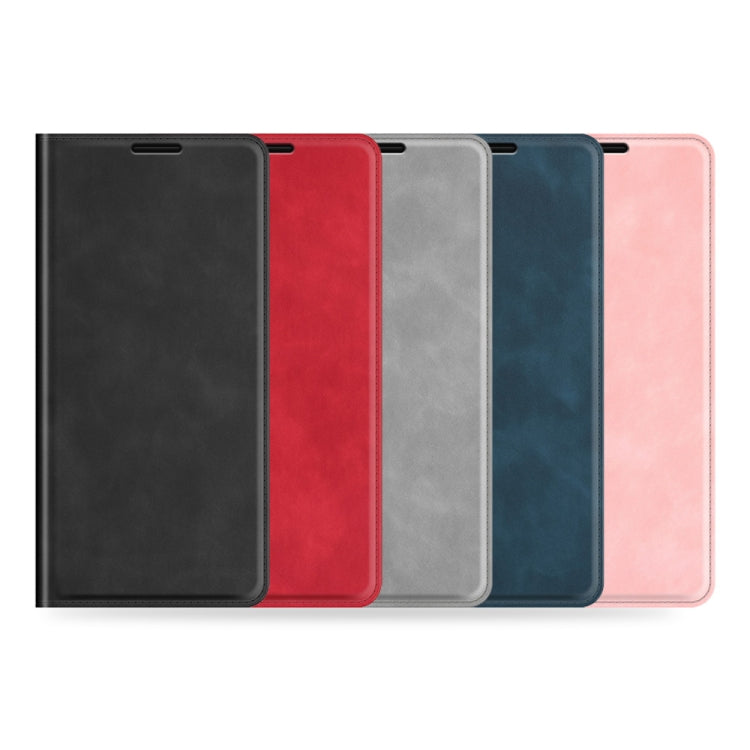 For Google Pixel 6 Retro-skin Business Magnetic Suction Leather Case with Holder & Card Slots & Wallet