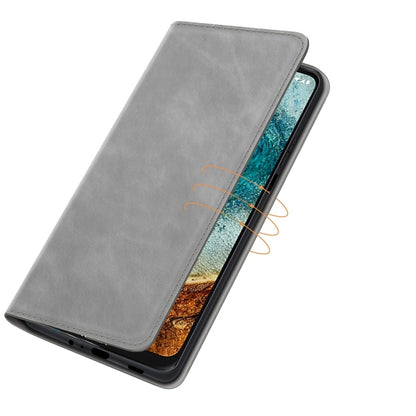 For Nokia X10/X20 Retro-skin Business Magnetic Suction Leather Case with Holder & Card Slots & Wallet, For Nokia X10/X20