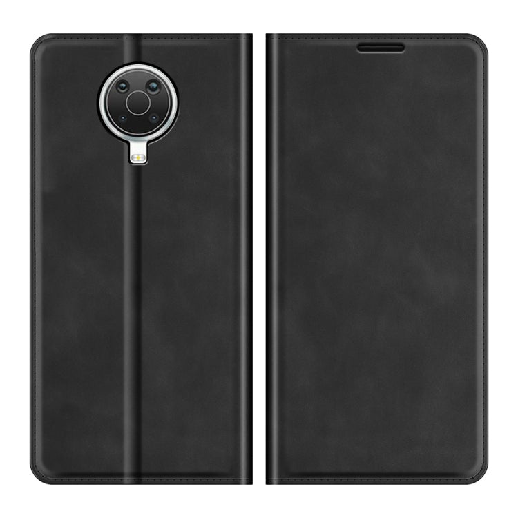 For Nokia G10/G20 Retro-skin Business Magnetic Suction Leather Case with Holder & Card Slots & Wallet