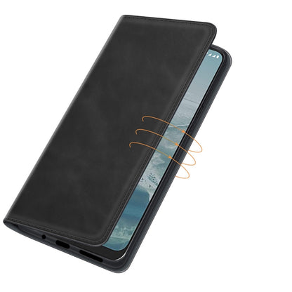 For Nokia G10/G20 Retro-skin Business Magnetic Suction Leather Case with Holder & Card Slots & Wallet