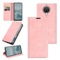 For Nokia G10/G20 Retro-skin Business Magnetic Suction Leather Case with Holder & Card Slots & Wallet