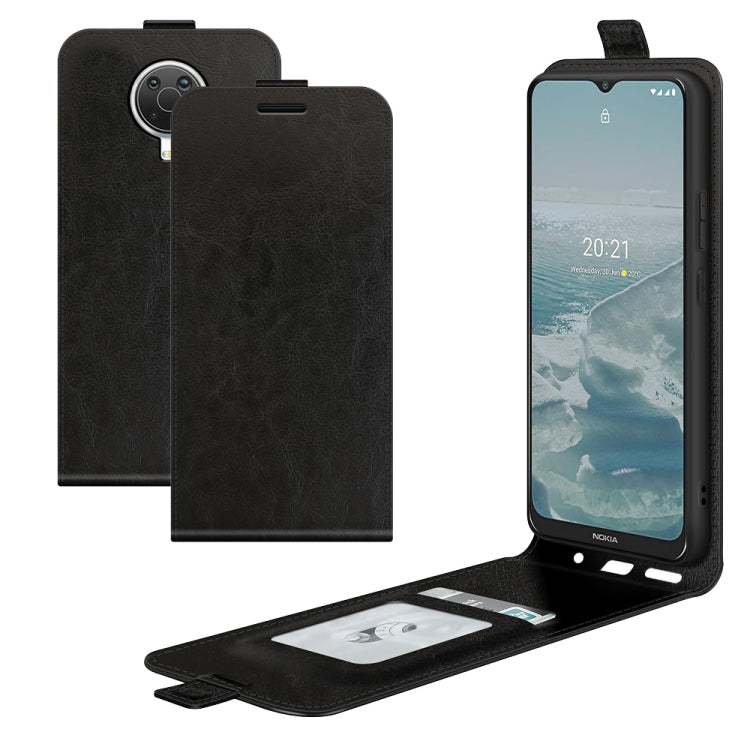 For Nokia G10/G20 R64 Texture Single Vertical Flip Leather Protective Case with Card Slots & Photo Frame