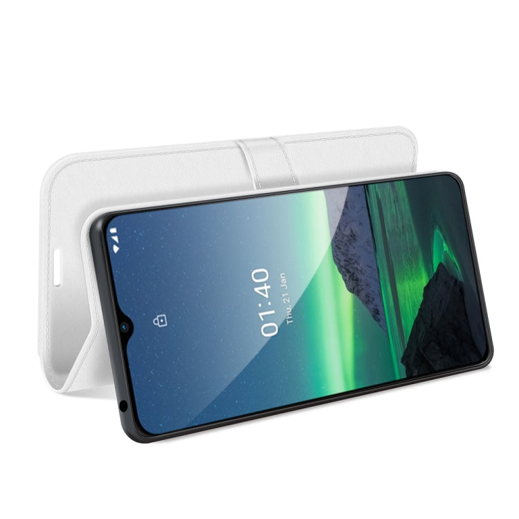 For Nokia 1.4 R64 Texture Single Horizontal Flip Protective Case with Holder & Card Slots & Wallet& Photo Frame