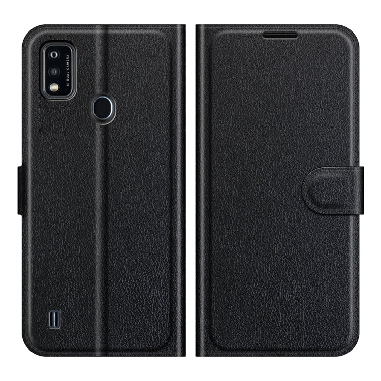 For ZTE Blade A51 Litchi Texture Horizontal Flip Protective Case with Holder & Card Slots & Wallet, For ZTE Blade A51