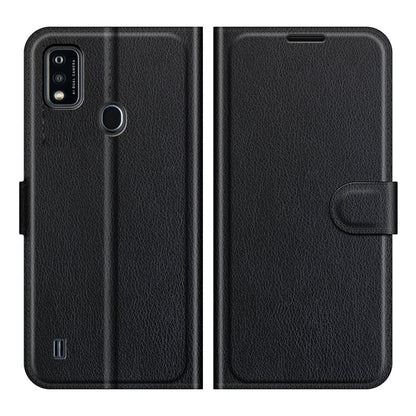 For ZTE Blade A51 Litchi Texture Horizontal Flip Protective Case with Holder & Card Slots & Wallet, For ZTE Blade A51