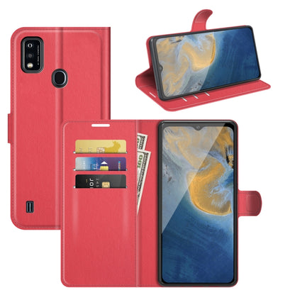 For ZTE Blade A51 Litchi Texture Horizontal Flip Protective Case with Holder & Card Slots & Wallet, For ZTE Blade A51