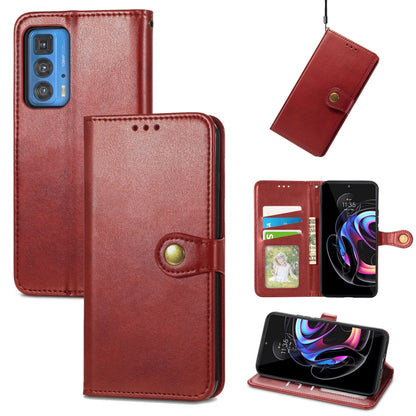 Solid Color Leather Buckle Phone Case with Lanyard & Photo Frame & Card Slot & Wallet & Stand Function, Series 1