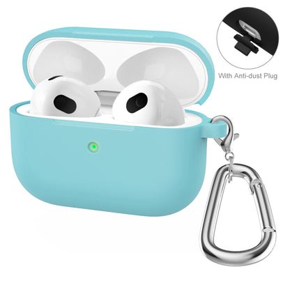 ENKAY Hat-Prince Thickened Silicone Protective Case Shock-Absorbing Cover with Keychain for Apple AirPods Pro 2 2021