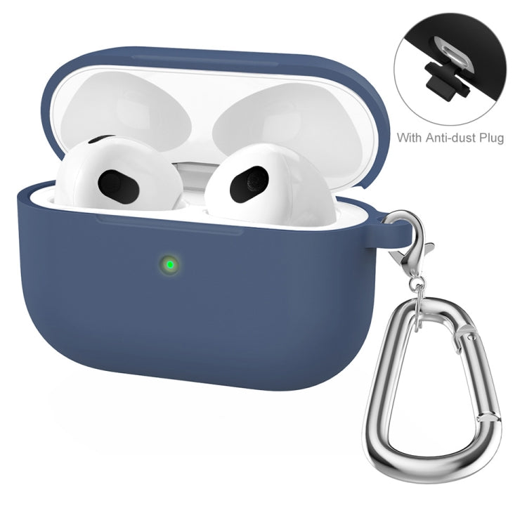 ENKAY Hat-Prince Thickened Silicone Protective Case Shock-Absorbing Cover with Keychain for Apple AirPods Pro 2 2021