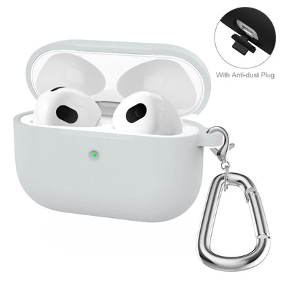 ENKAY Hat-Prince Thickened Silicone Protective Case Shock-Absorbing Cover with Keychain for Apple AirPods Pro 2 2021