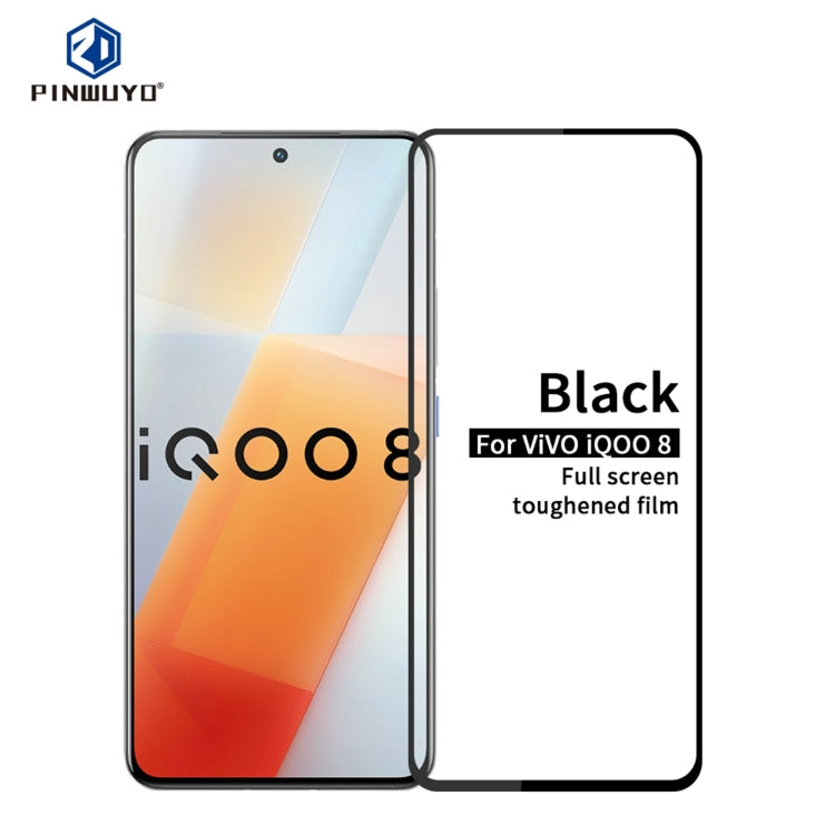 PINWUYO 9H 2.5D Full Screen Tempered Glass Film