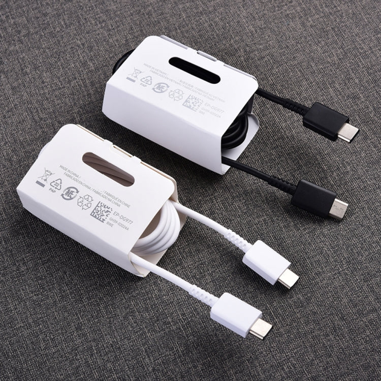 XJ-69 5 PCS 1m 3A USB-C / Type-C to Type-C TPU Charging Sync Data Cable for Mobile Phone, 5 PCS