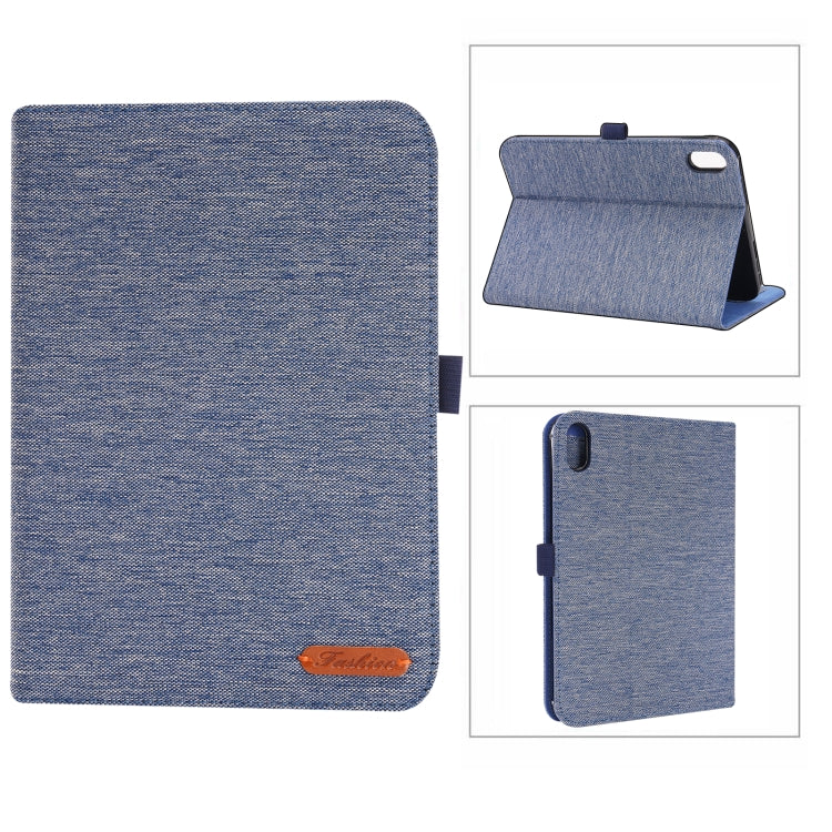Fabric Texture Horizontal Flip Leather Tablet Case, For iPad mini 6 / mini 2024