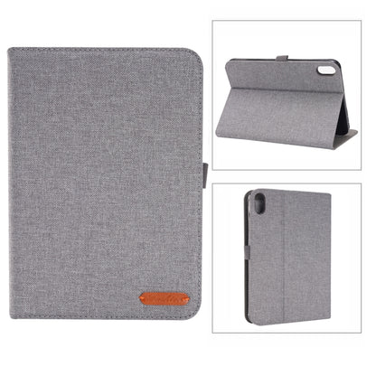 Fabric Texture Horizontal Flip Leather Tablet Case, For iPad mini 6 / mini 2024