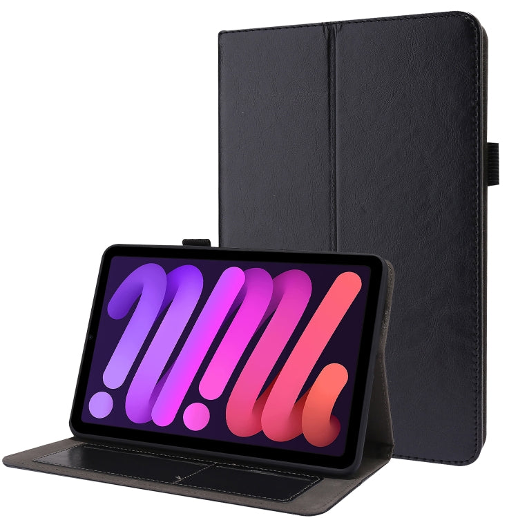 Business Horizontal Flip PU Leather Case with Two-Folding Holder & Card Slots & Pen Slot