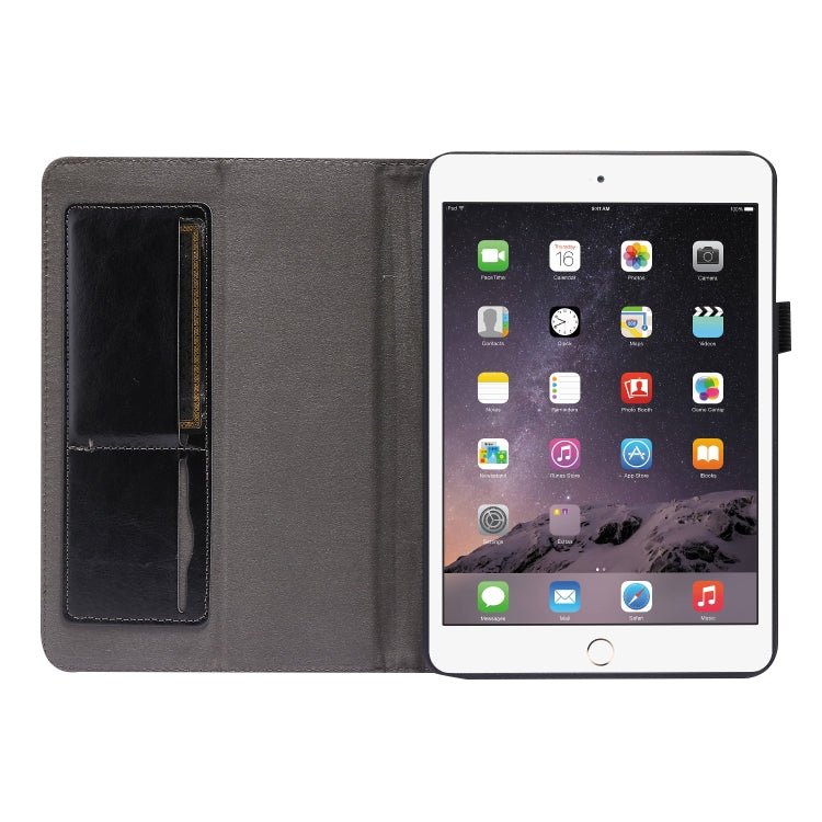 Two-Folding Holder Business Leather Tablet Case, For iPad mini 6 / mini 2024