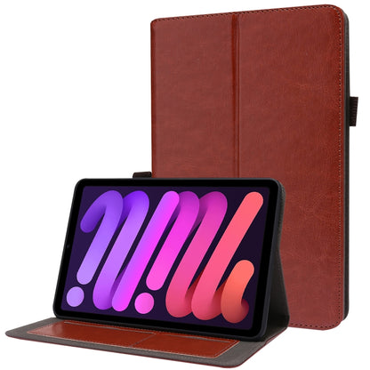 Business Horizontal Flip PU Leather Case with Two-Folding Holder & Card Slots & Pen Slot