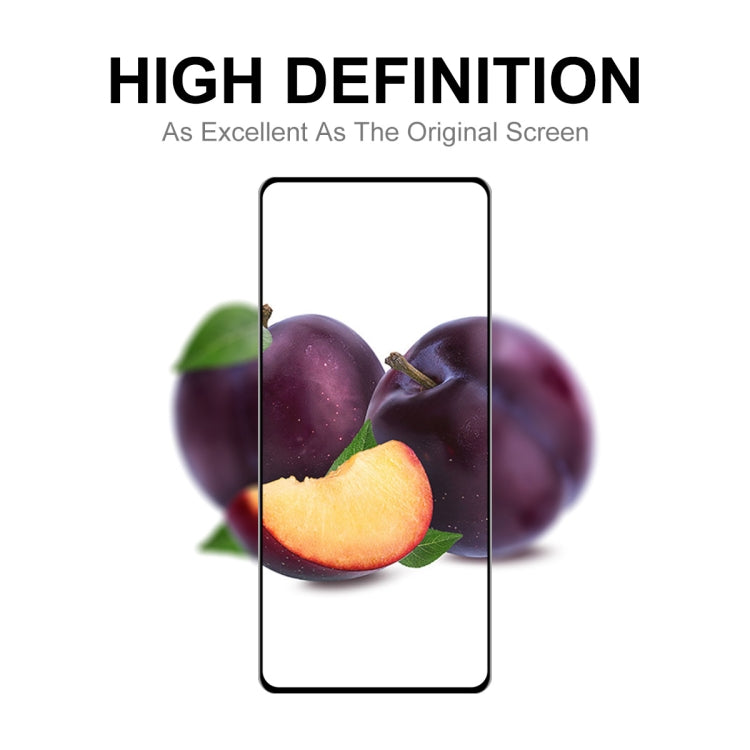 For OnePlus 9RT 5G ENKAY Hat-Prince Full Glue Tempered Glass 6D Full Coverage Anti-scratch Protector, 1 PCS, 2 PCS, 5 PCS